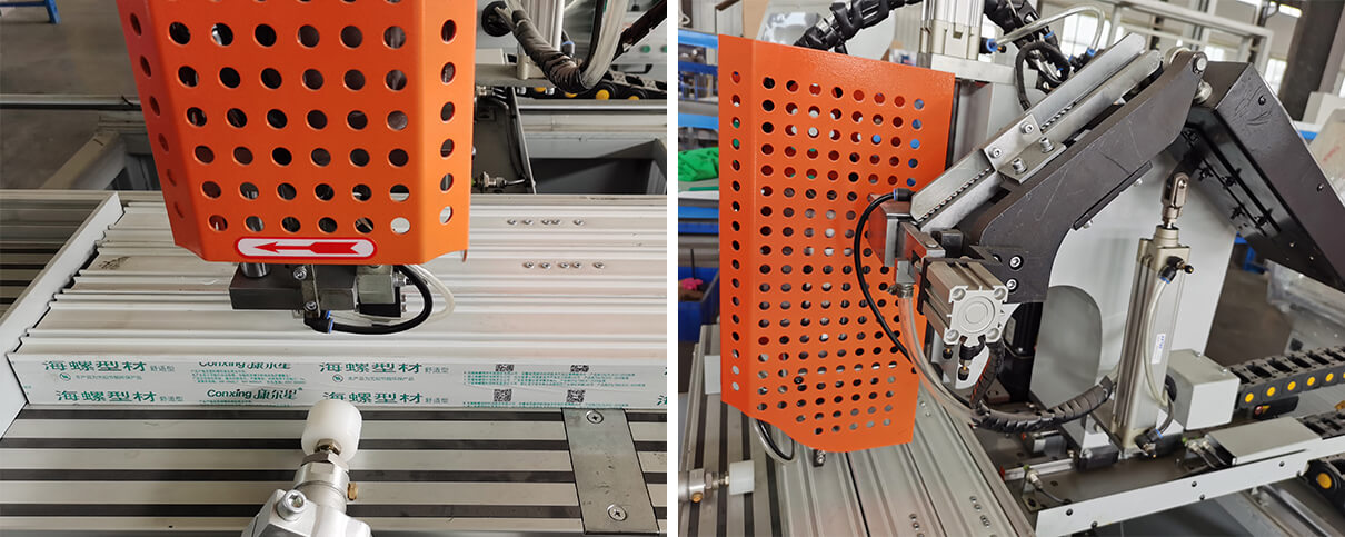 塑钢门窗数控双区螺钉紧固机