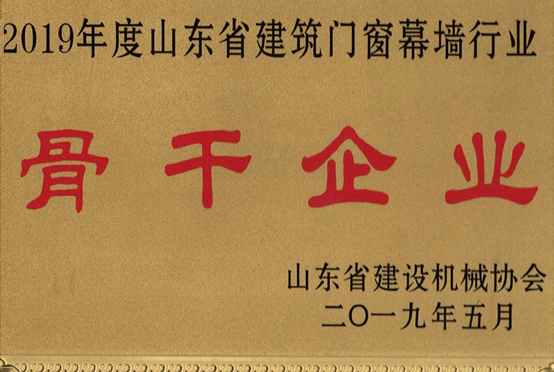 2019骨干企业